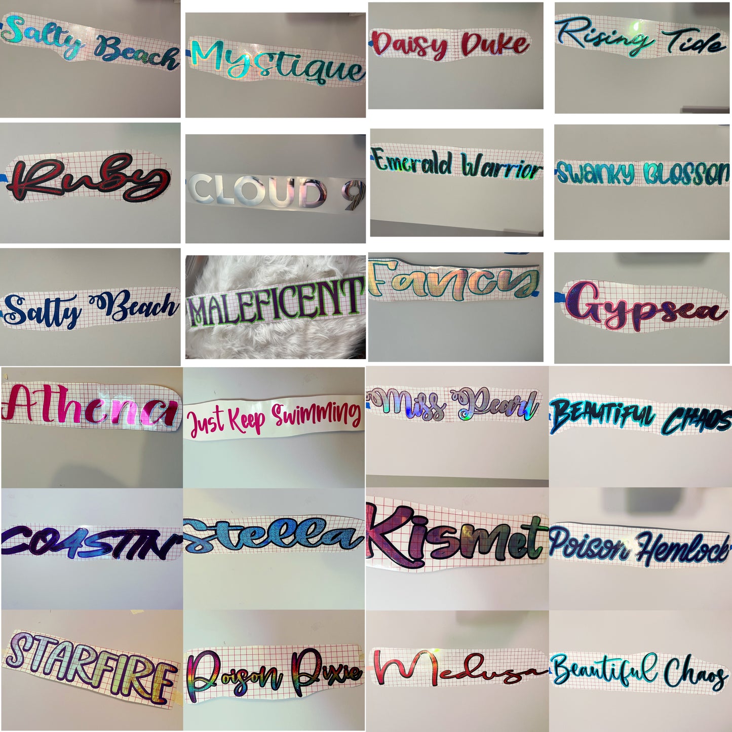 Hood Decal Set of 2