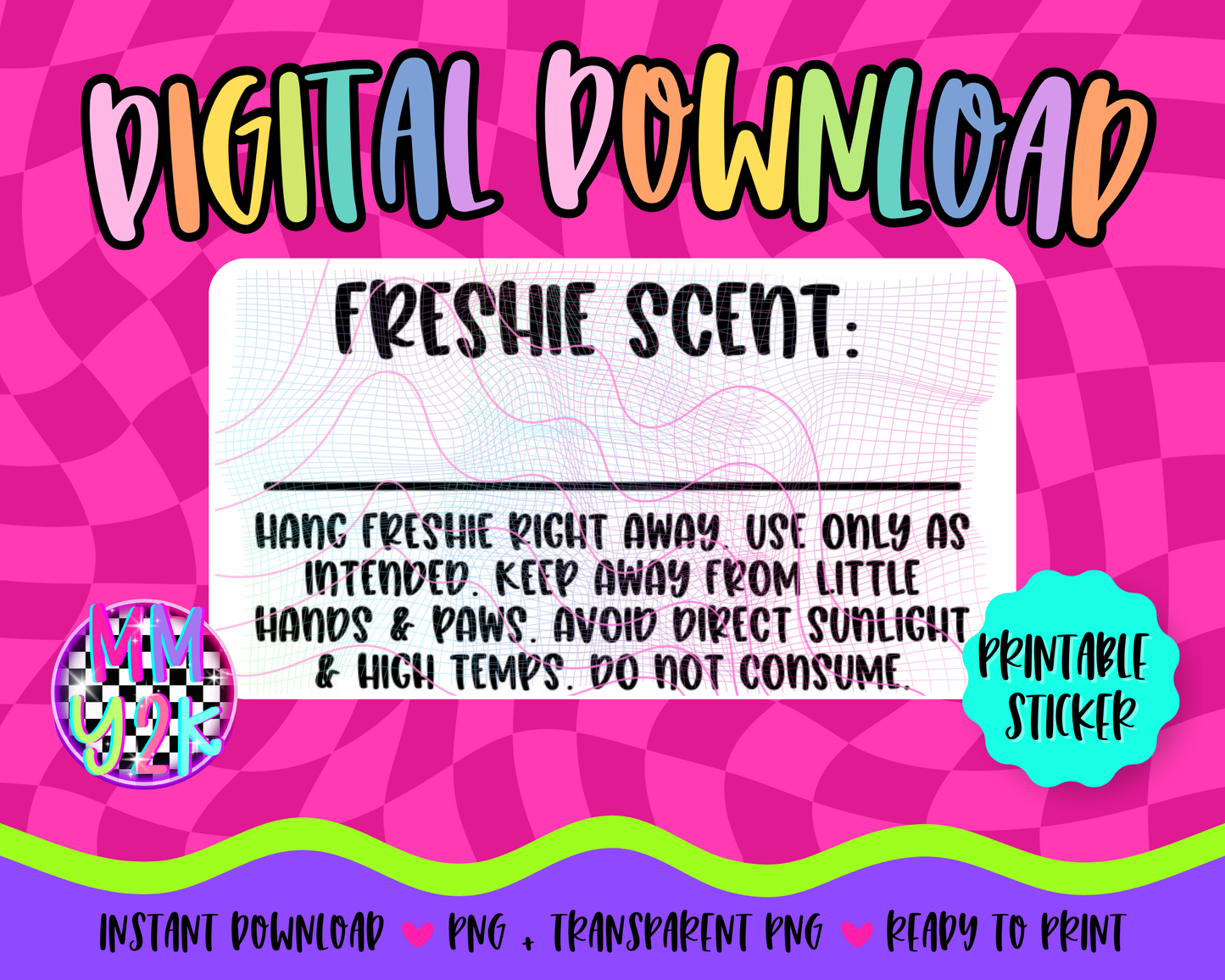 Freshie Scent #3 - Digi Download