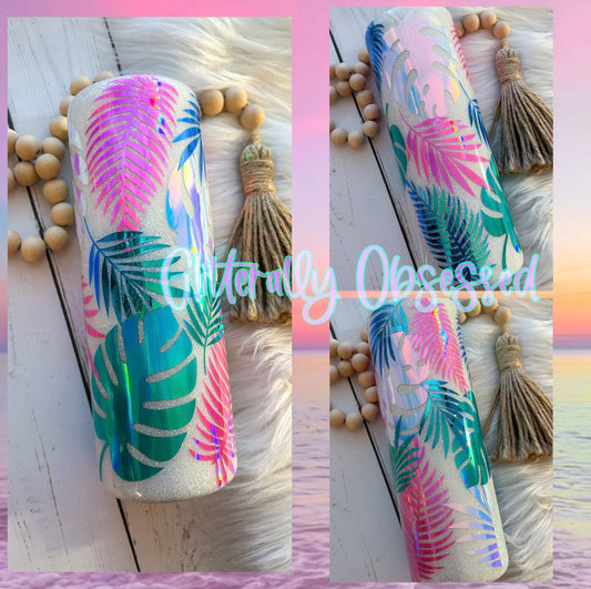 Tropical Leaves - 20 oz