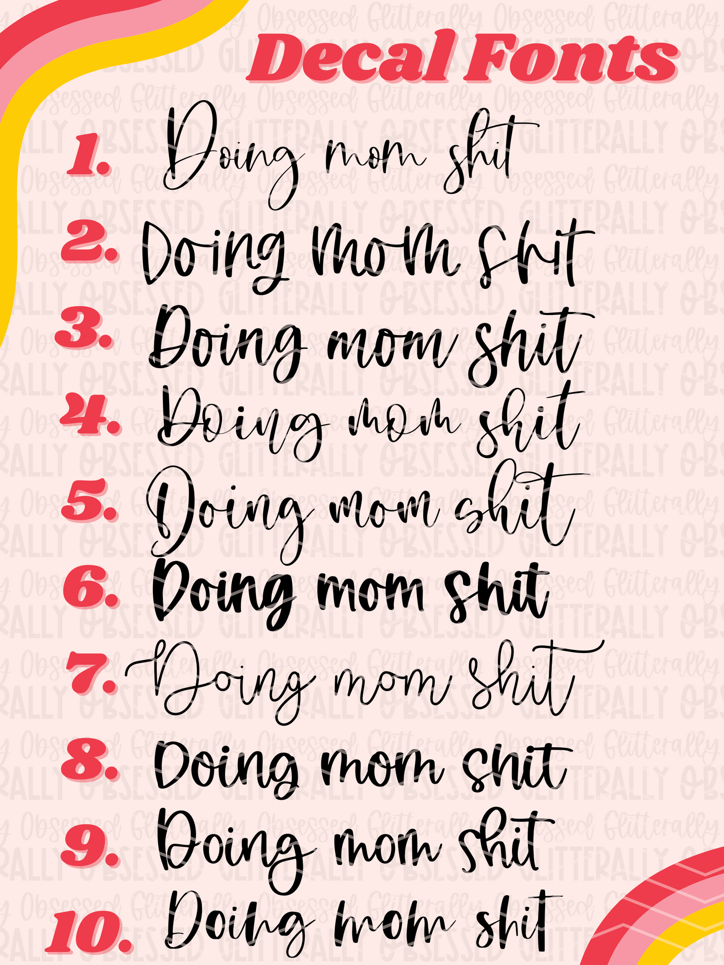 Doing Mom Shit