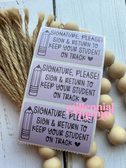 Signature, Please