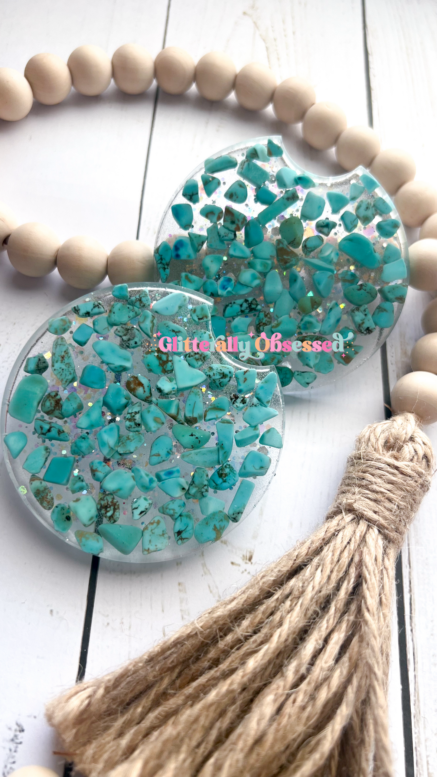 Turquoise Stone Coasters