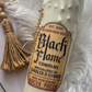 Black Flame Candle