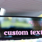 Custom Rearview Decal