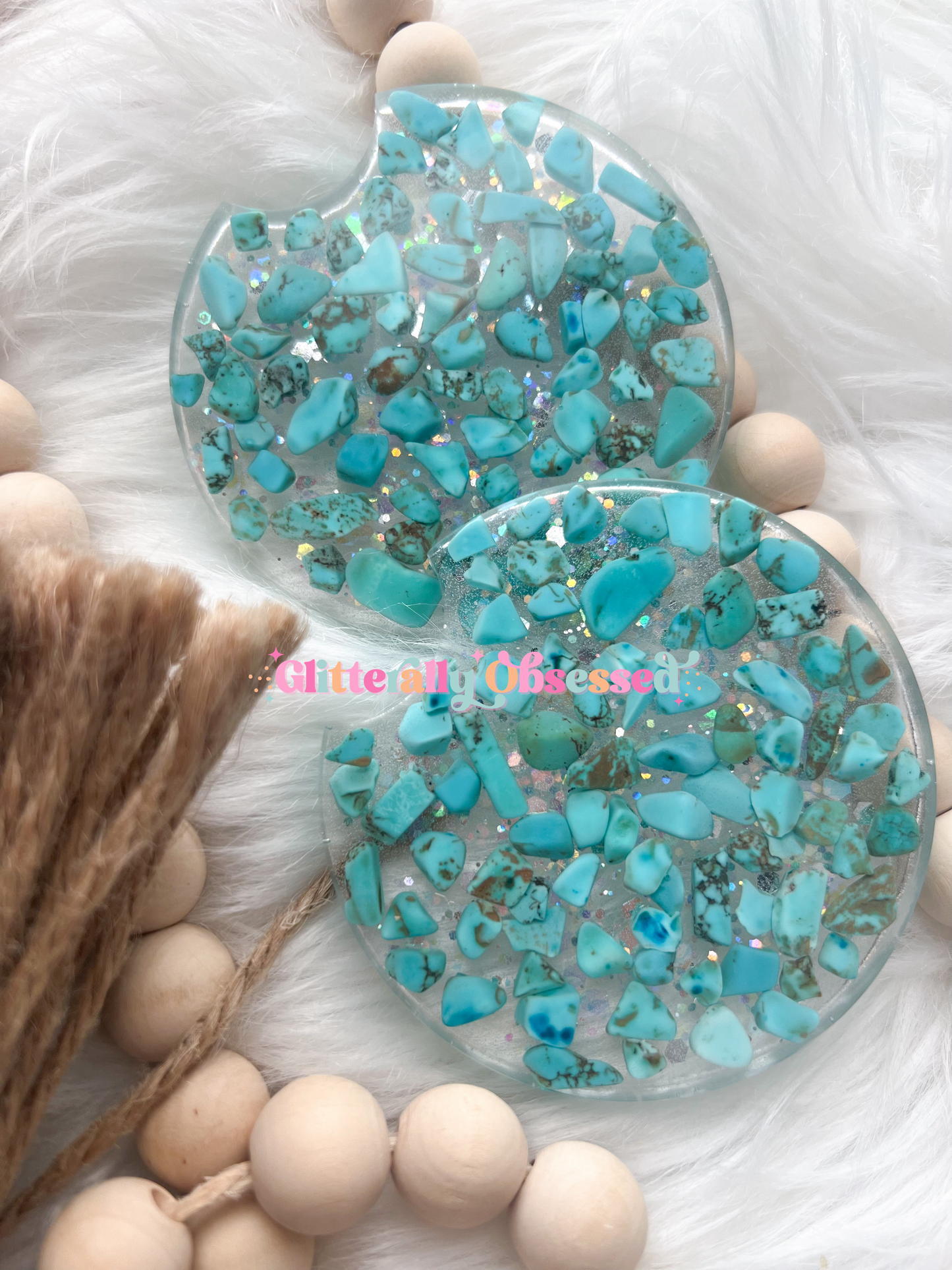 Turquoise Stone Coasters