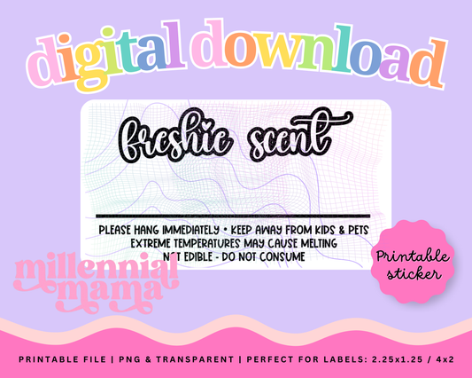 Freshie Scent - Digi Download
