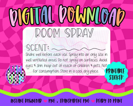 Room Spray - Digi Download