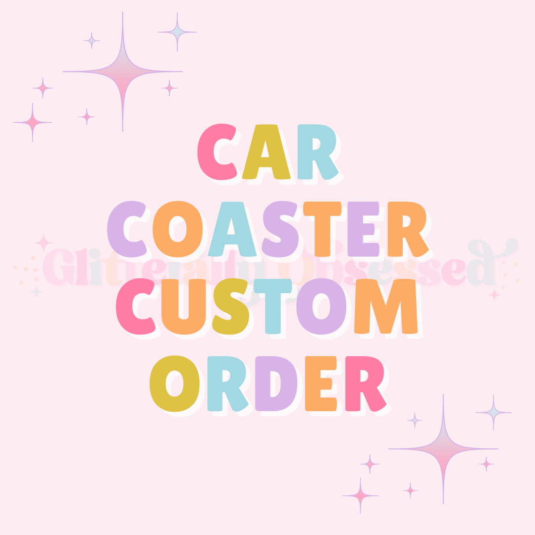 Car Coaster Custom Order