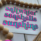 Saltwater Seashells Sunshine
