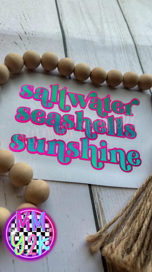 Saltwater Seashells Sunshine