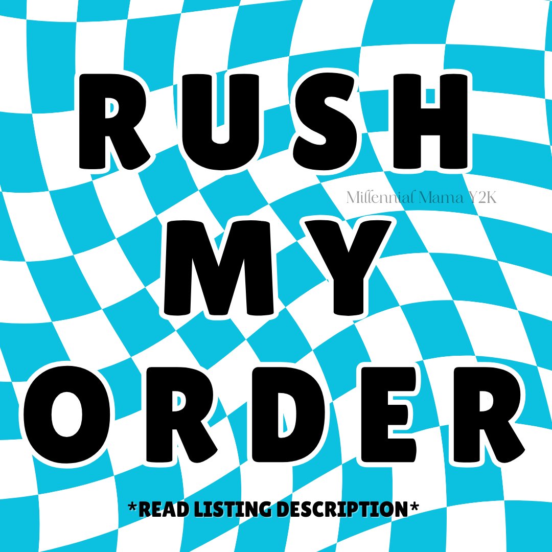 Decal Rush Order