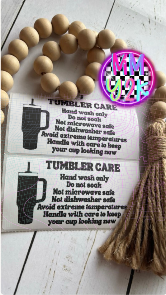 Tumbler Care