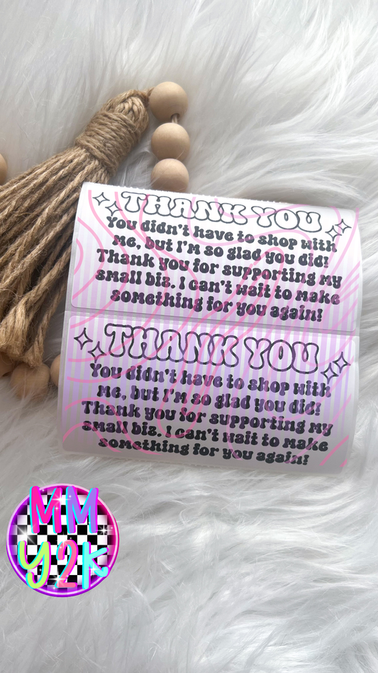 Sparkle Thank You