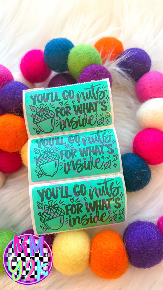 You'll go nuts