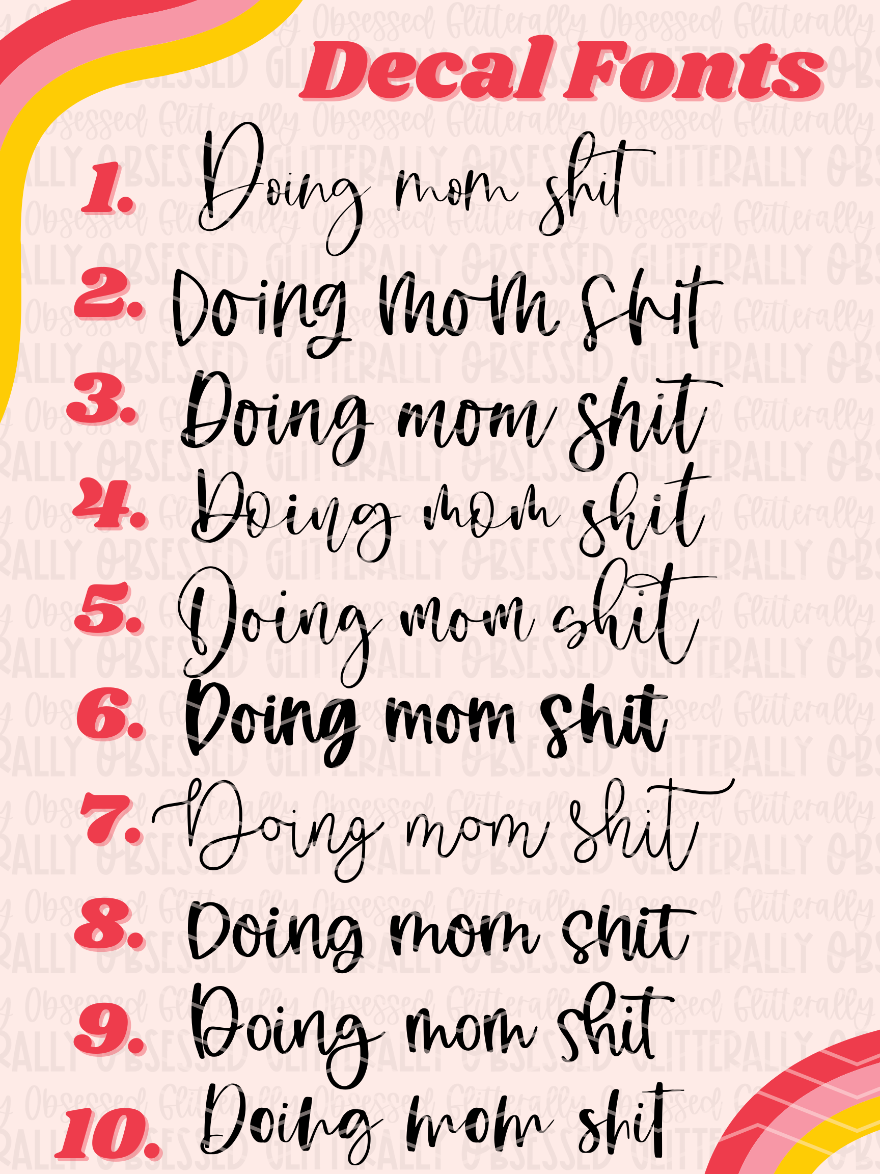 Doing Mom Shit