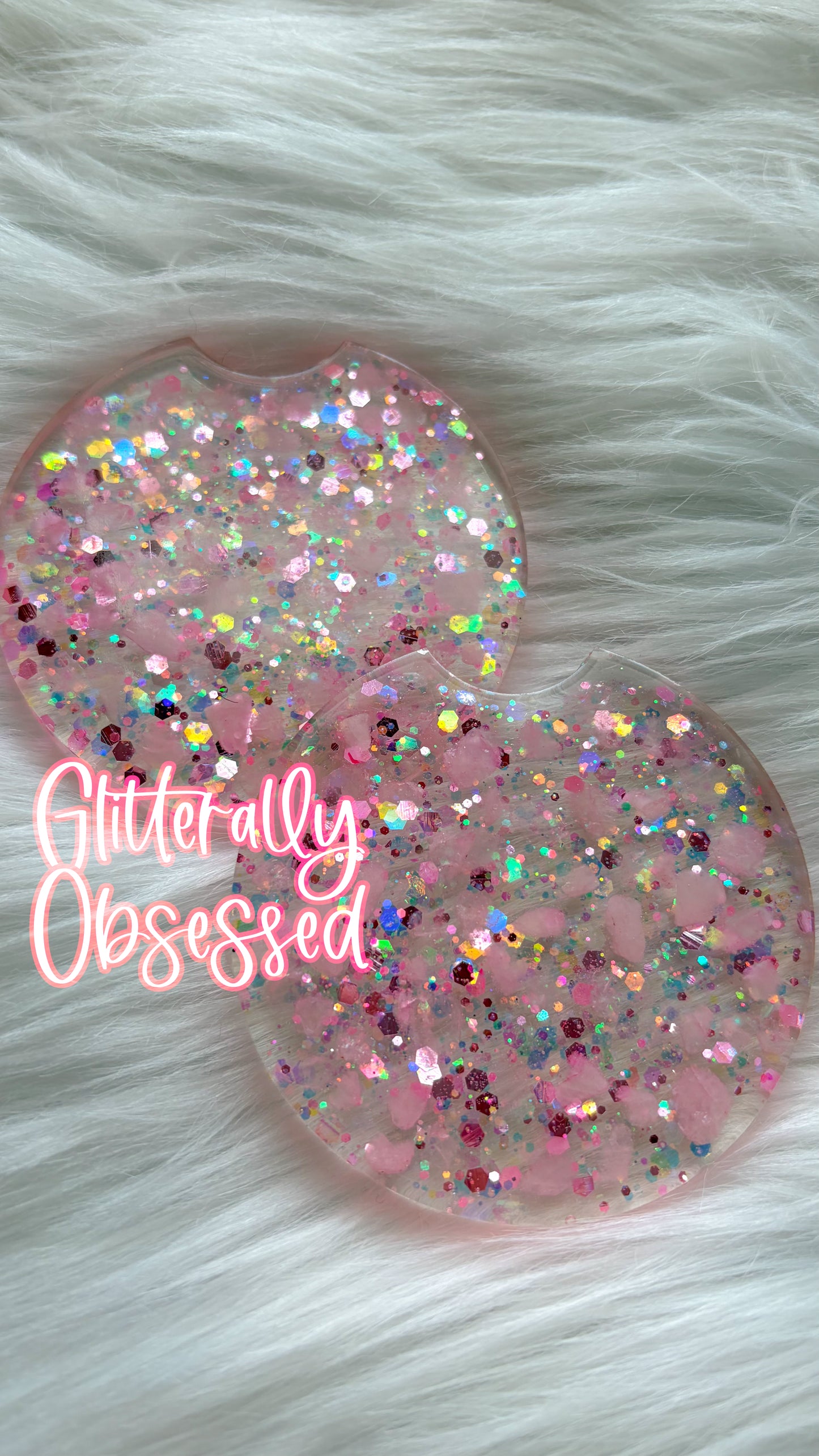 Pink Quartz Coasters