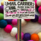 Mail Carrier Please Scan