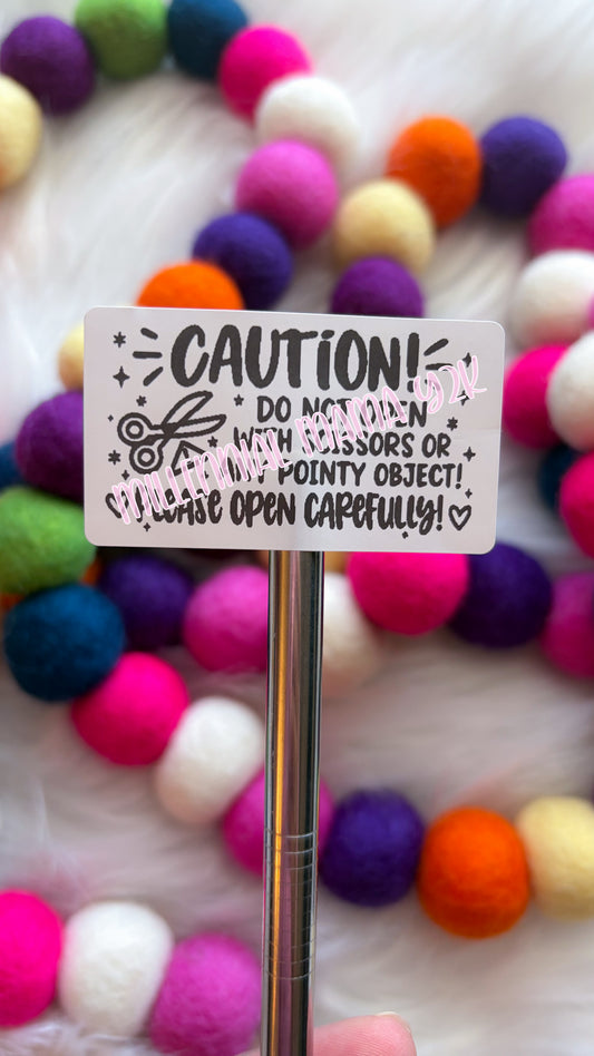 Caution Scissors