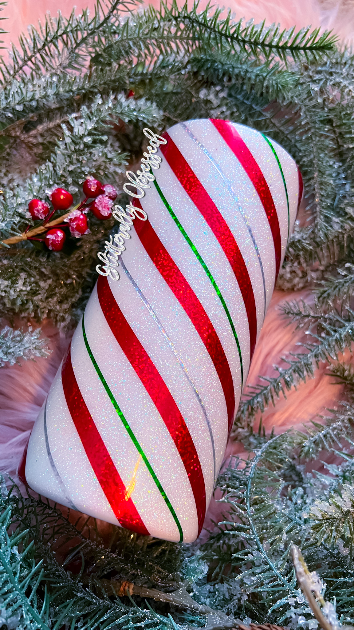 Santa's Candy Cane Cup – Glitterally Obsessed
